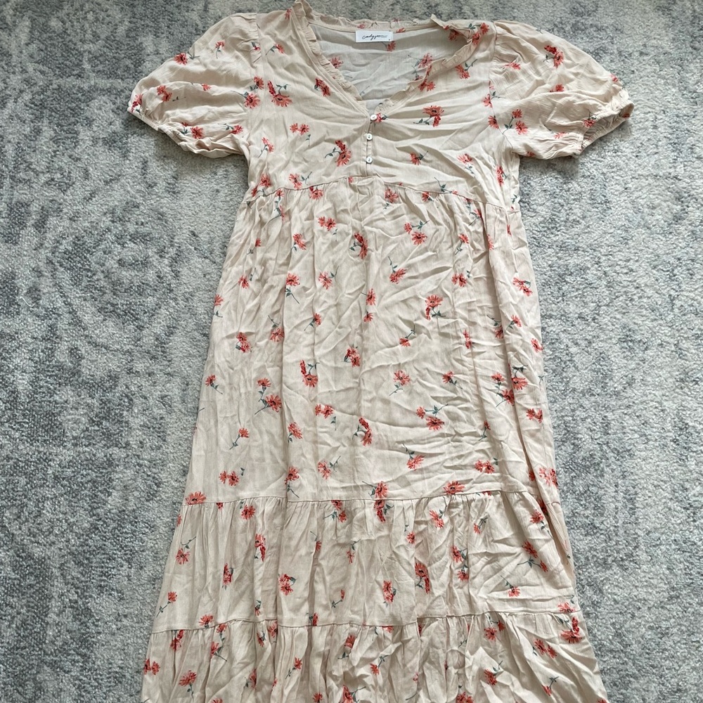 CJLA boho maxi dress